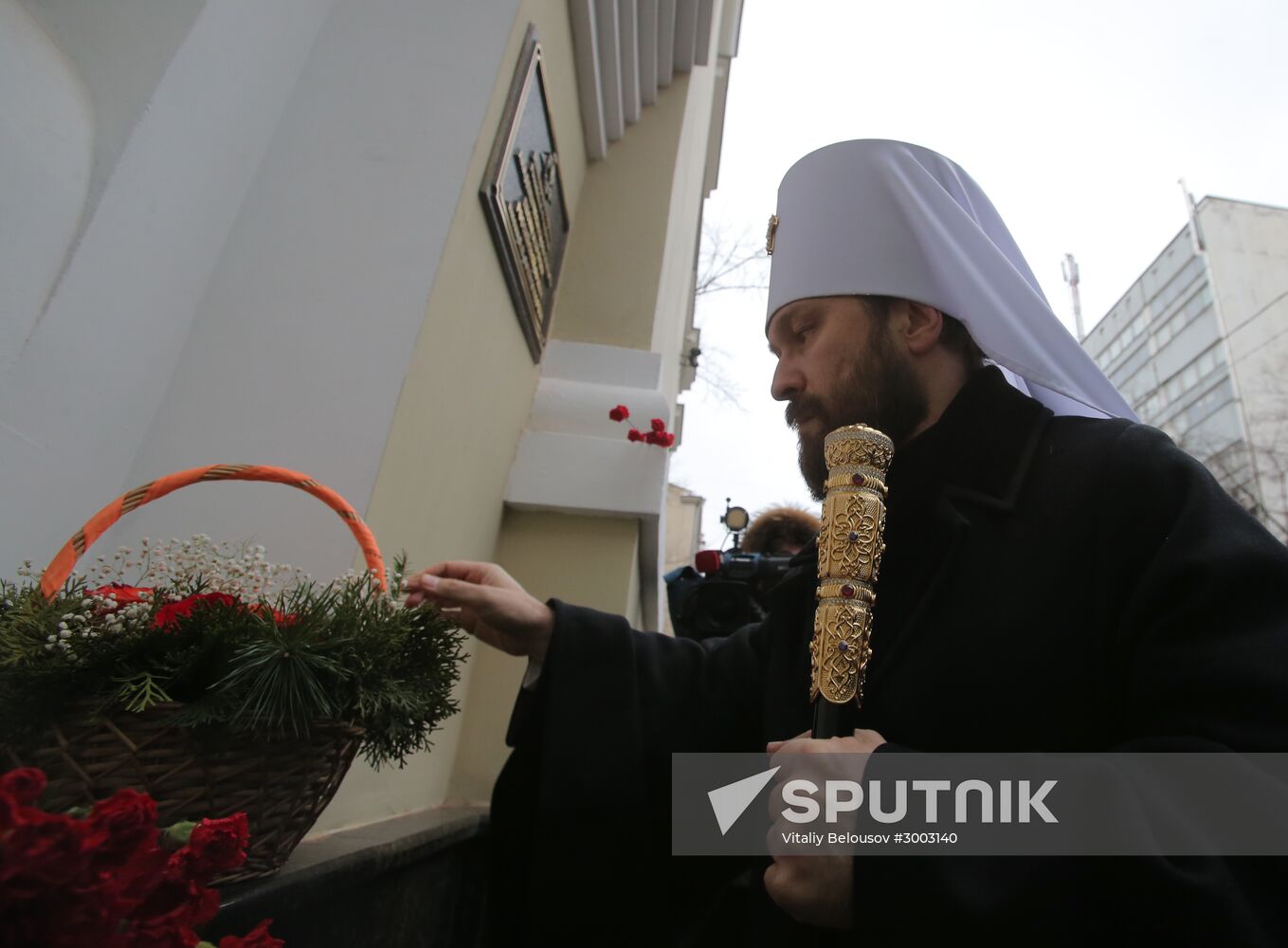 Flowers laid in memory of TU-154 air crash victims