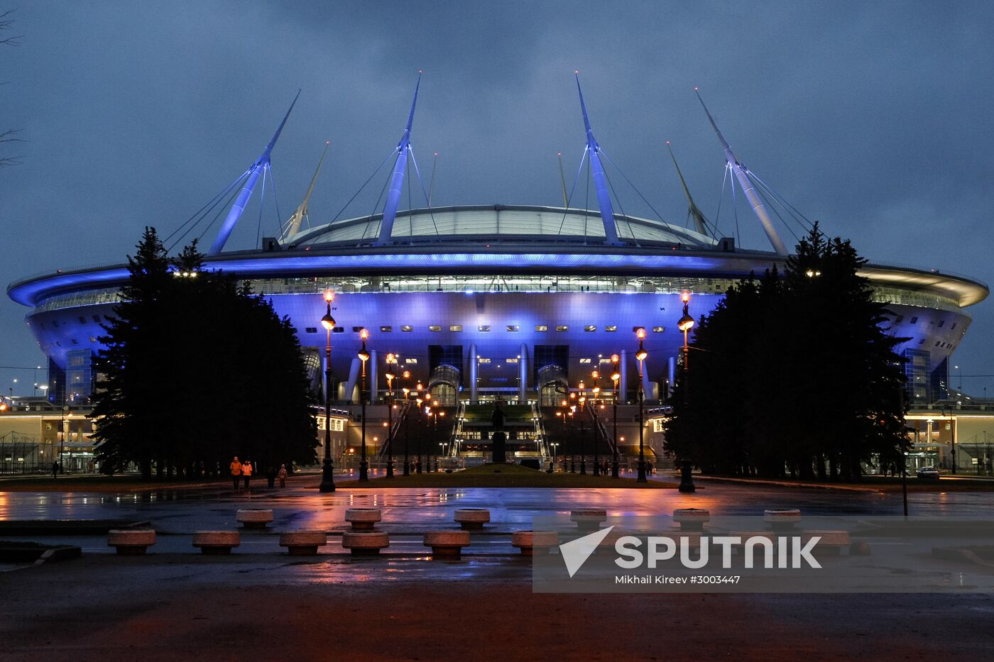Illumination of Krestovsky Stadium