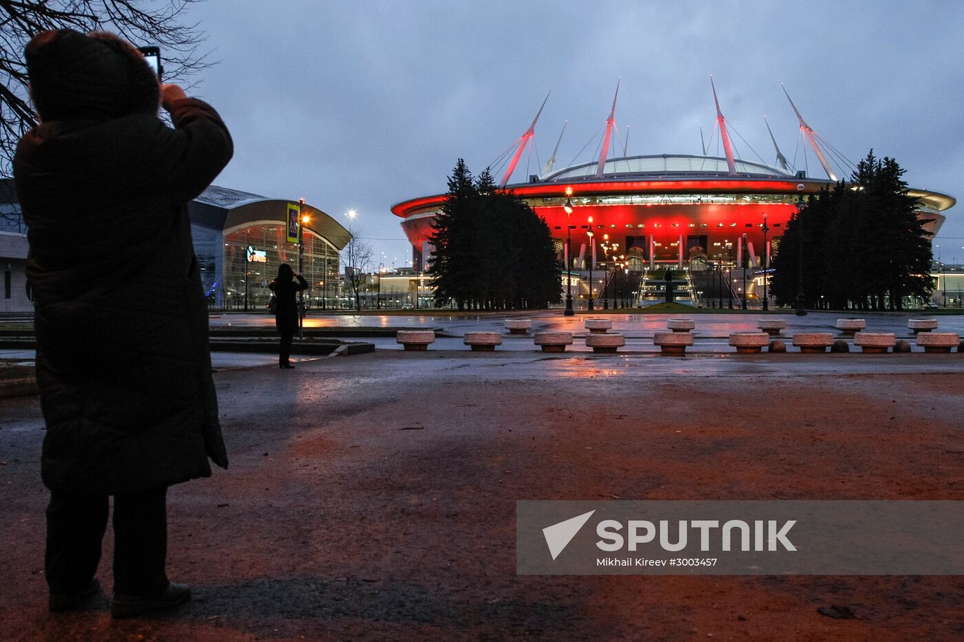 Illumination of Krestovsky Stadium