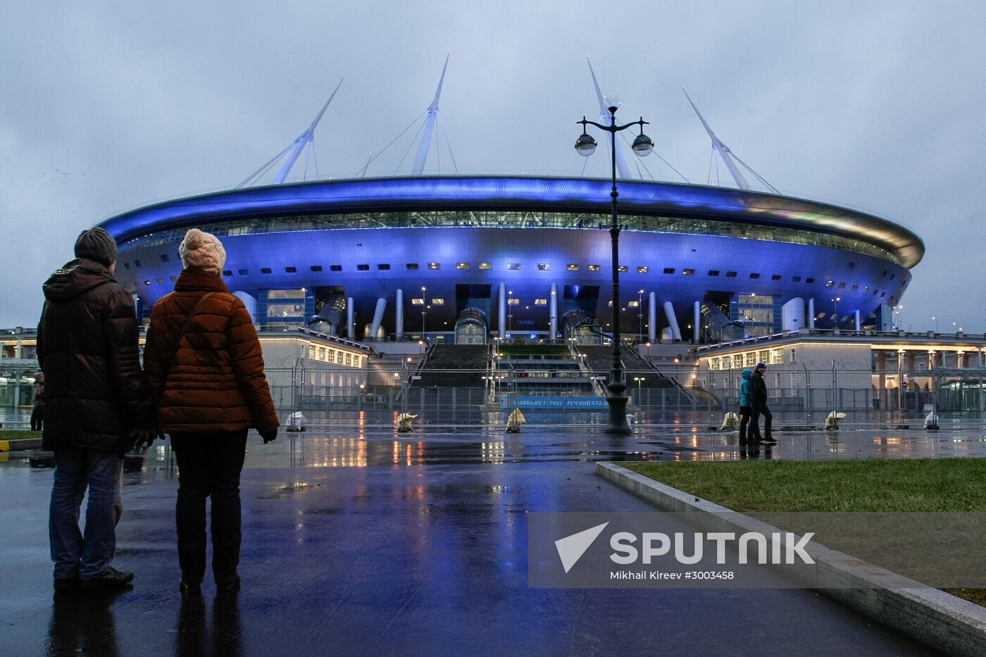 Illumination of Krestovsky Stadium