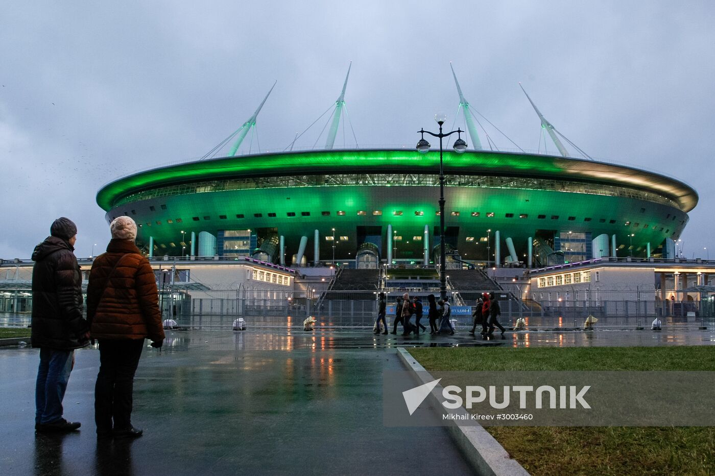 Illumination of Krestovsky Stadium