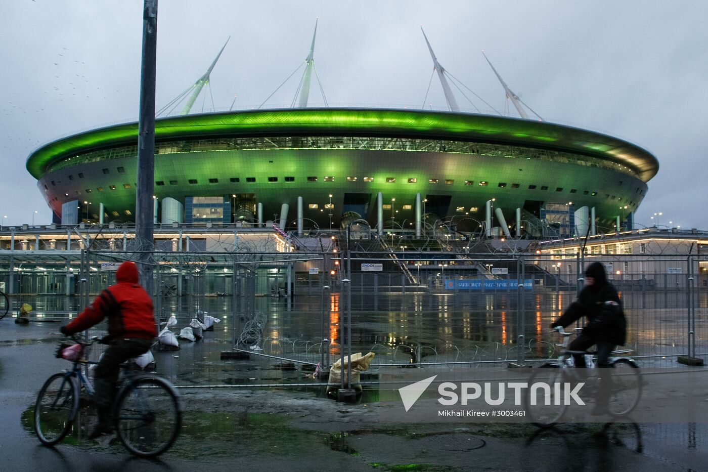 Illumination of Krestovsky Stadium