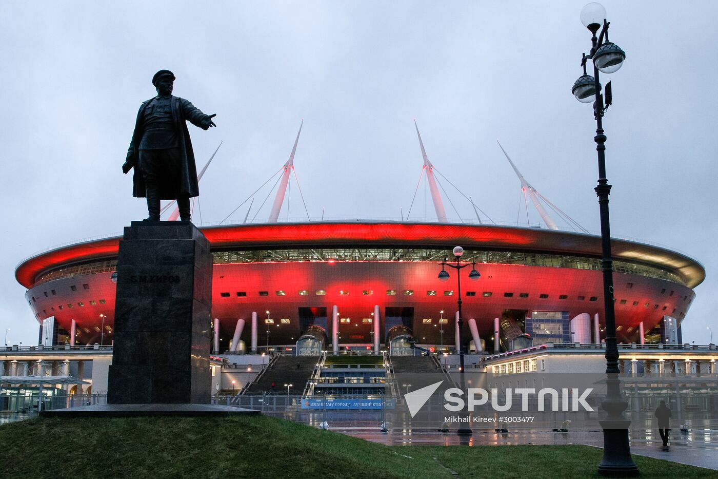 Illumination of Krestovsky Stadium