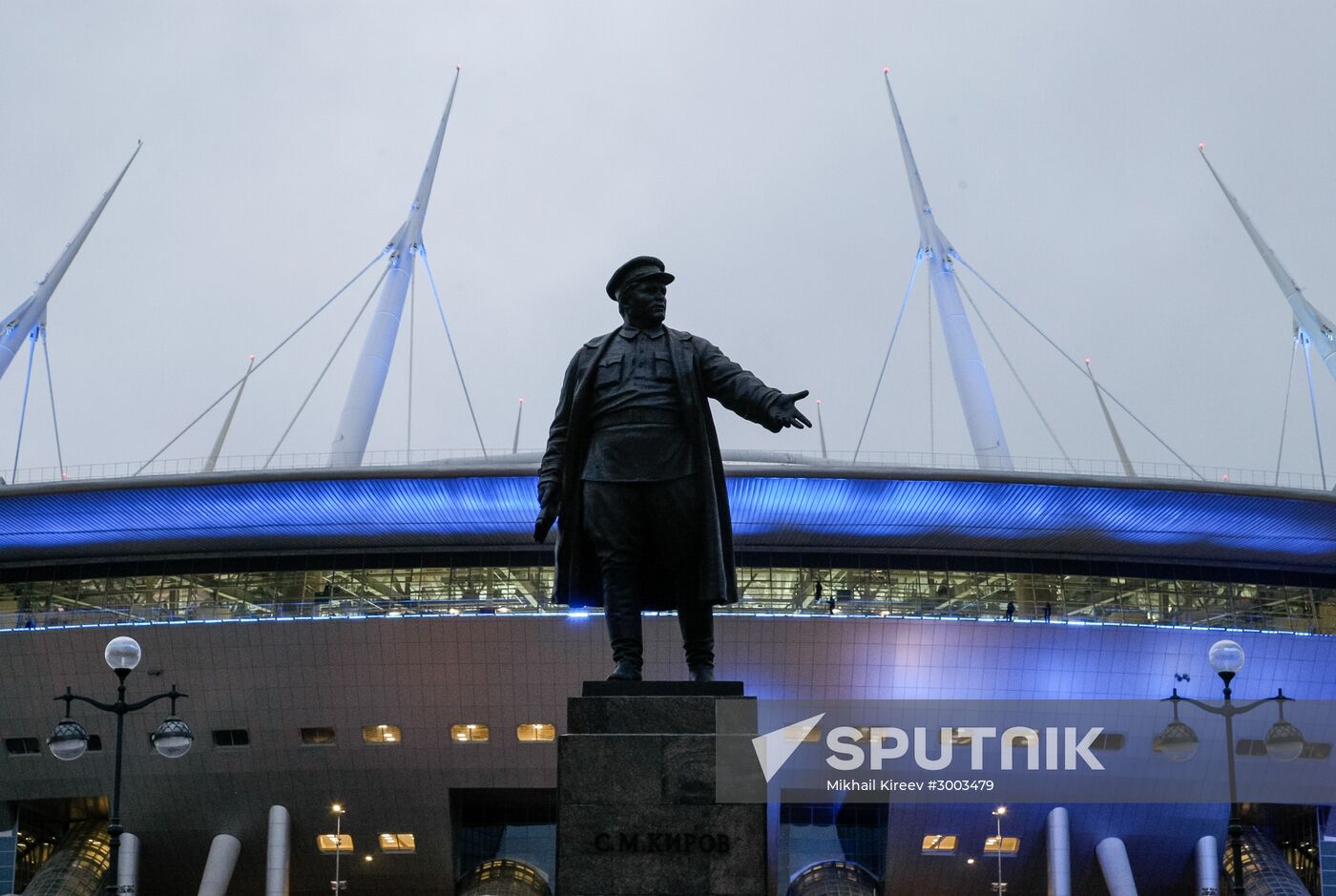 Illumination of Krestovsky Stadium