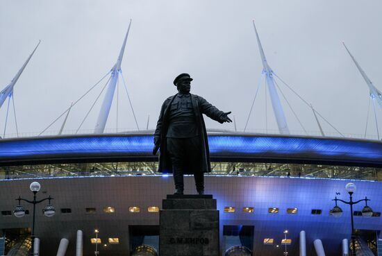 Illumination of Krestovsky Stadium