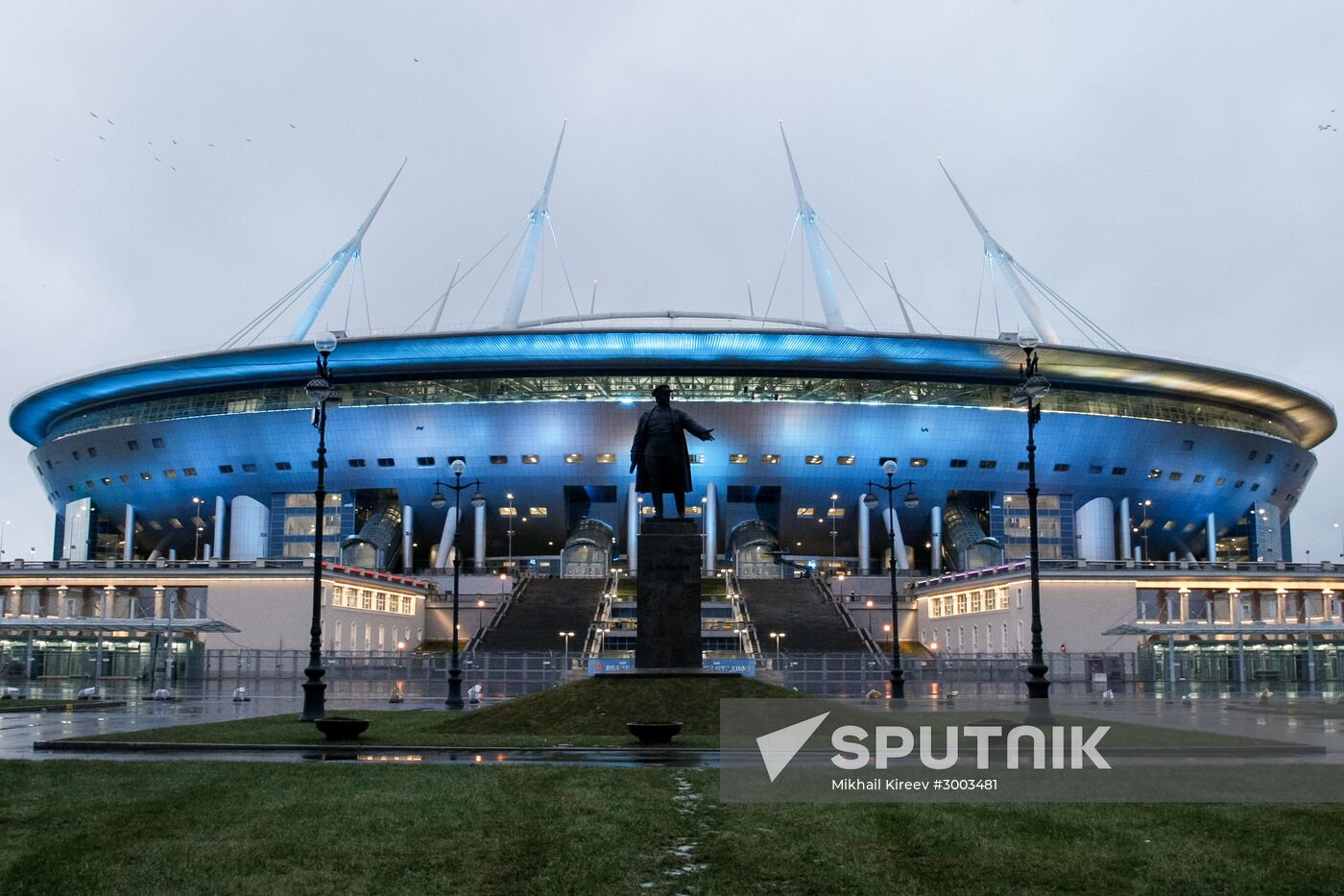 Illumination of Krestovsky Stadium