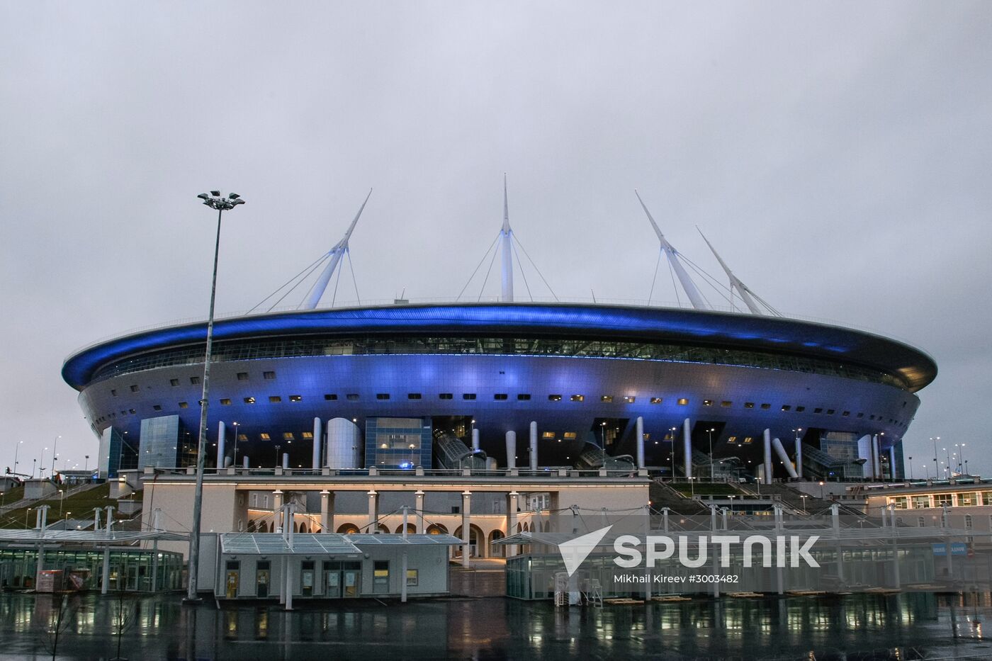 Illumination of Krestovsky Stadium