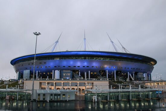 Illumination of Krestovsky Stadium