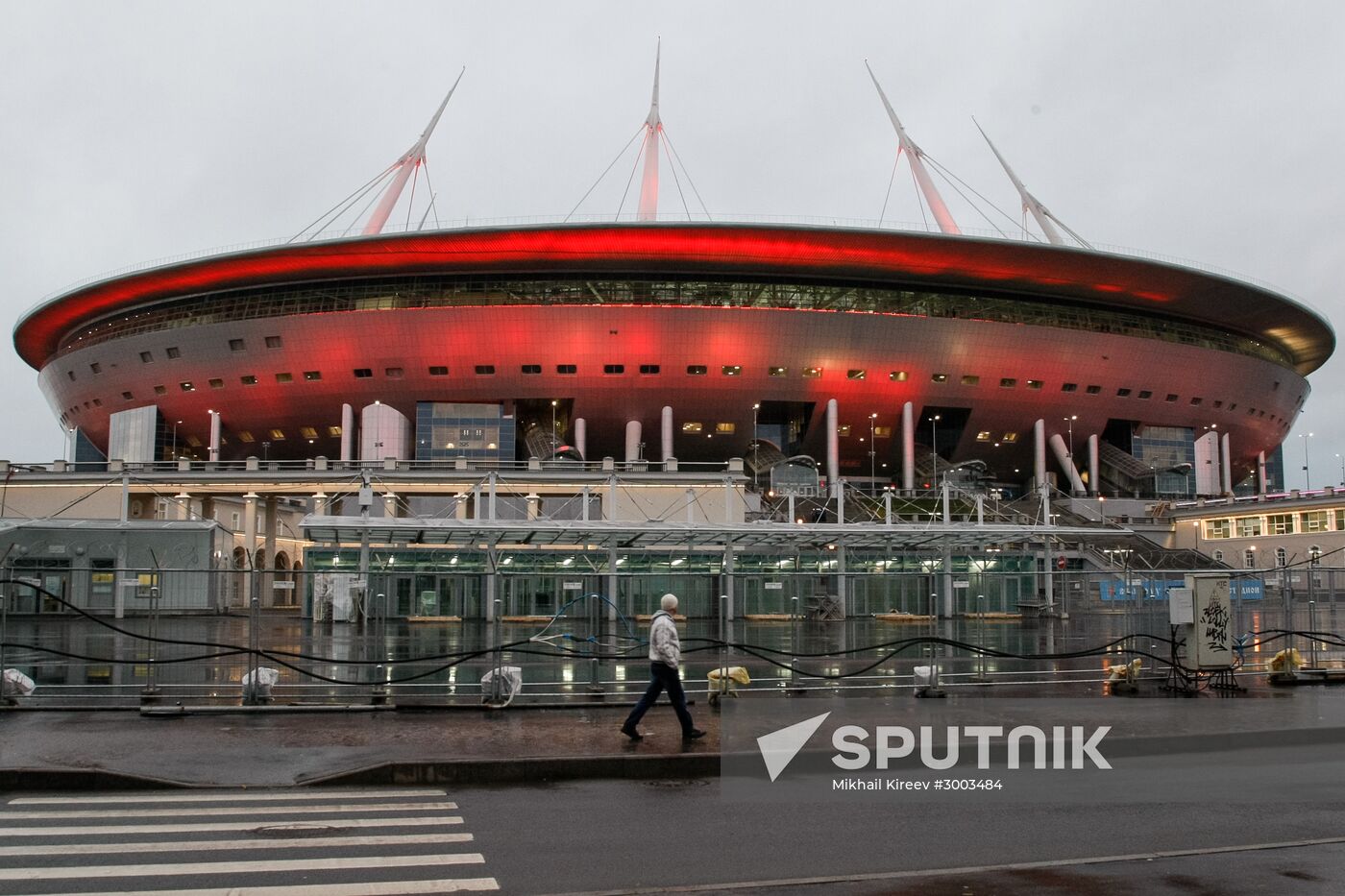 Illumination of Krestovsky Stadium