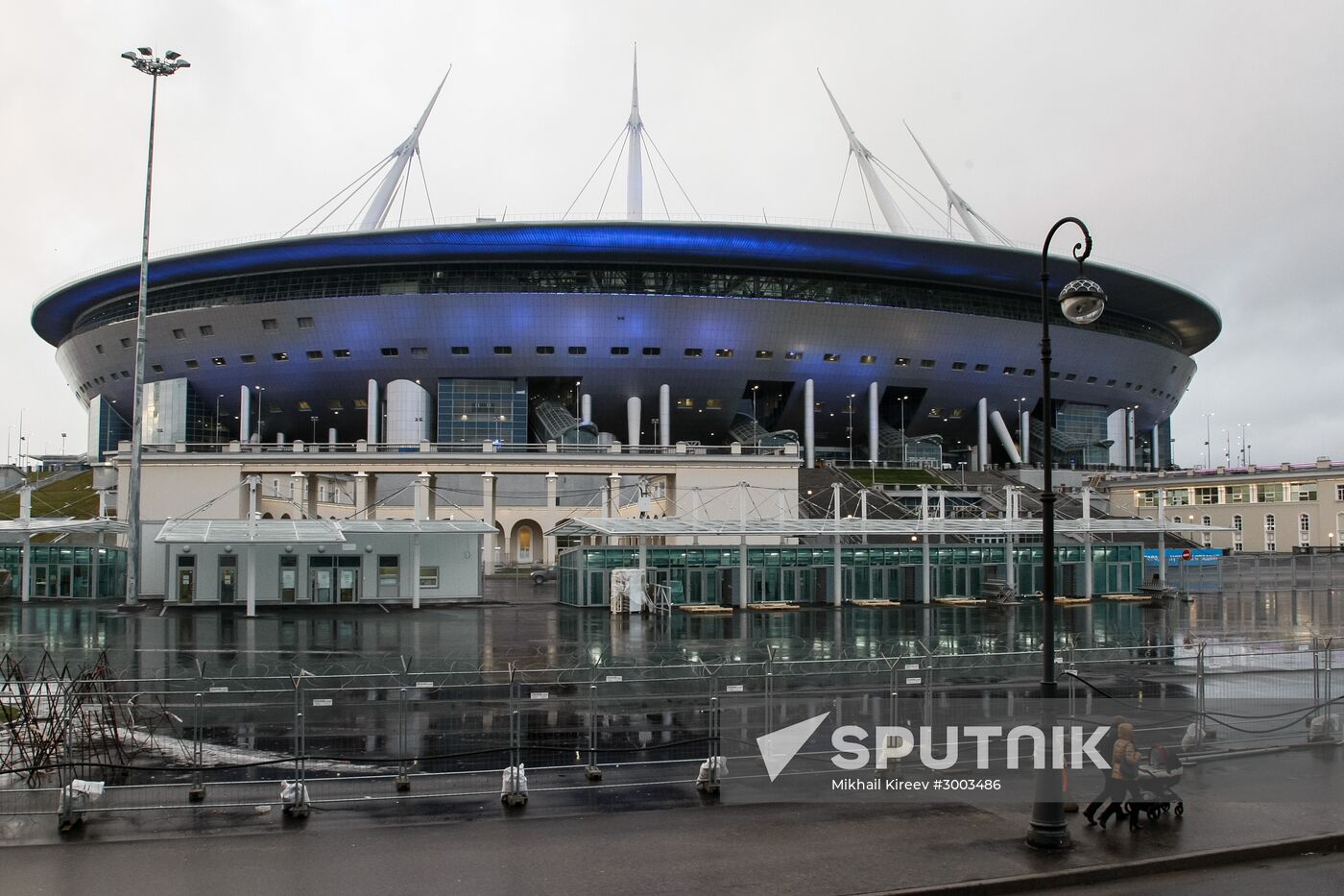 Illumination of Krestovsky Stadium
