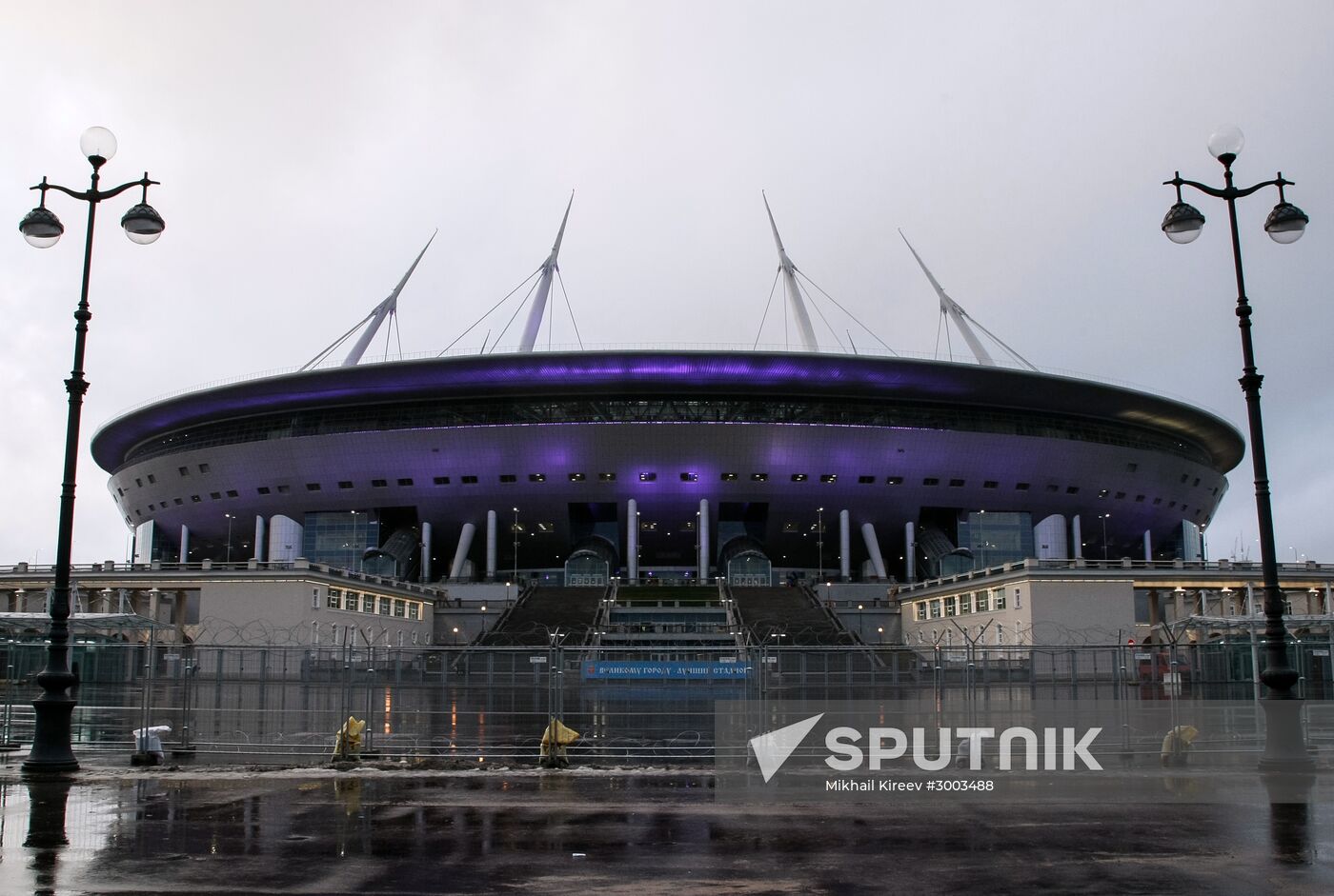 Illumination of Krestovsky Stadium