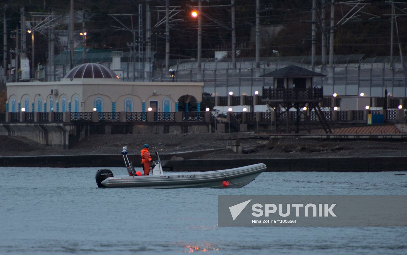 Search continues for bodies of Tu-154 crash victims in Sochi