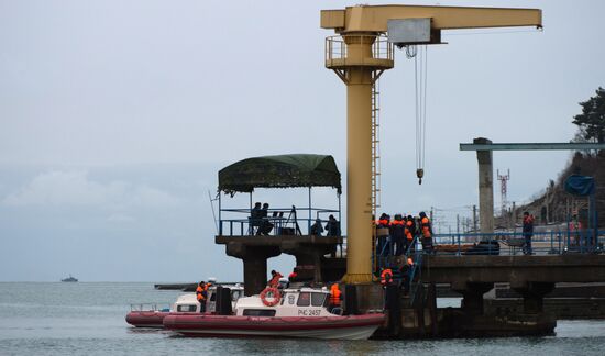 Search continues for bodies of Tu-154 crash victims in Sochi