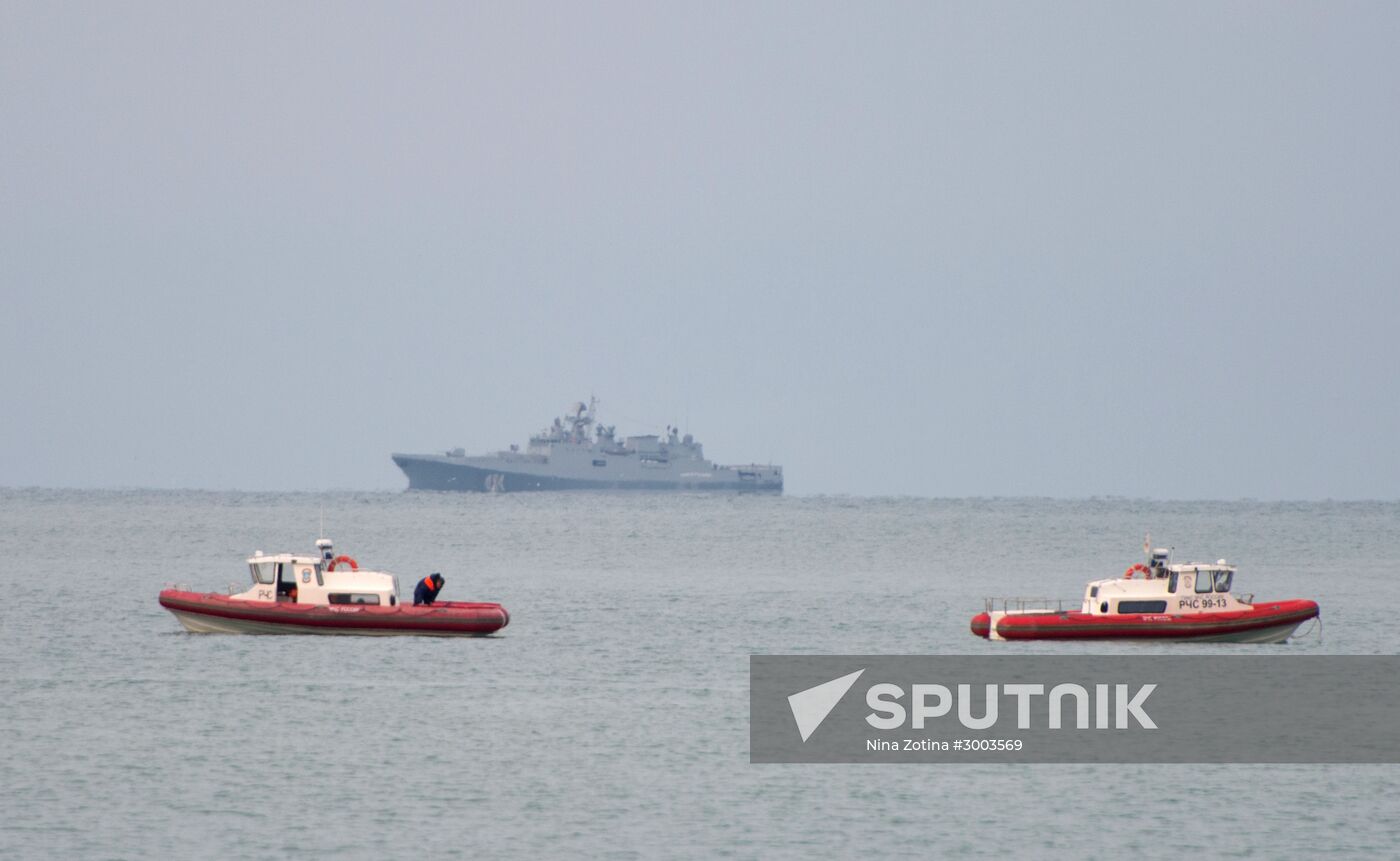 Search continues for bodies of Tu-154 crash victims in Sochi