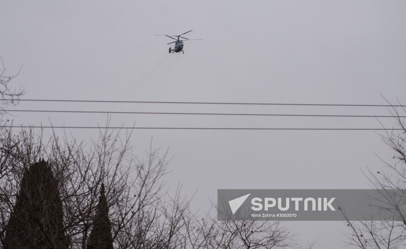 Search continues for bodies of Tu-154 crash victims in Sochi