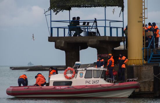 Search continues for bodies of Tu-154 crash victims in Sochi