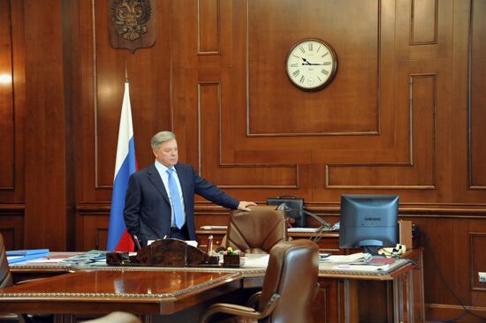 Moscow Region Governor Boris Gromov