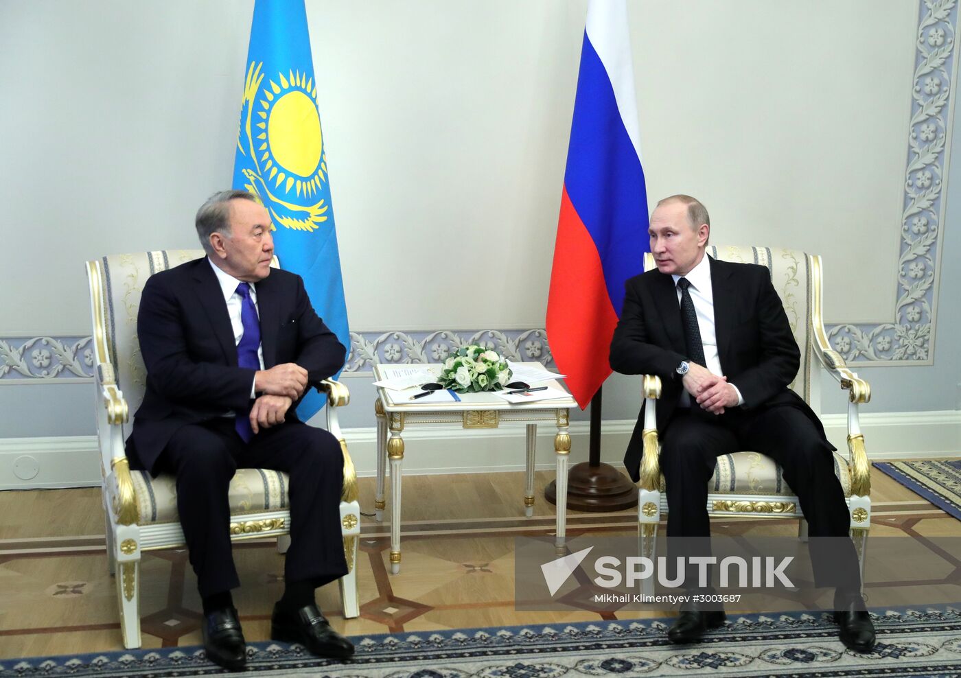 Russian President Vladimir Putin participates in SEEС meeting and CSTO session in St. Petersburg