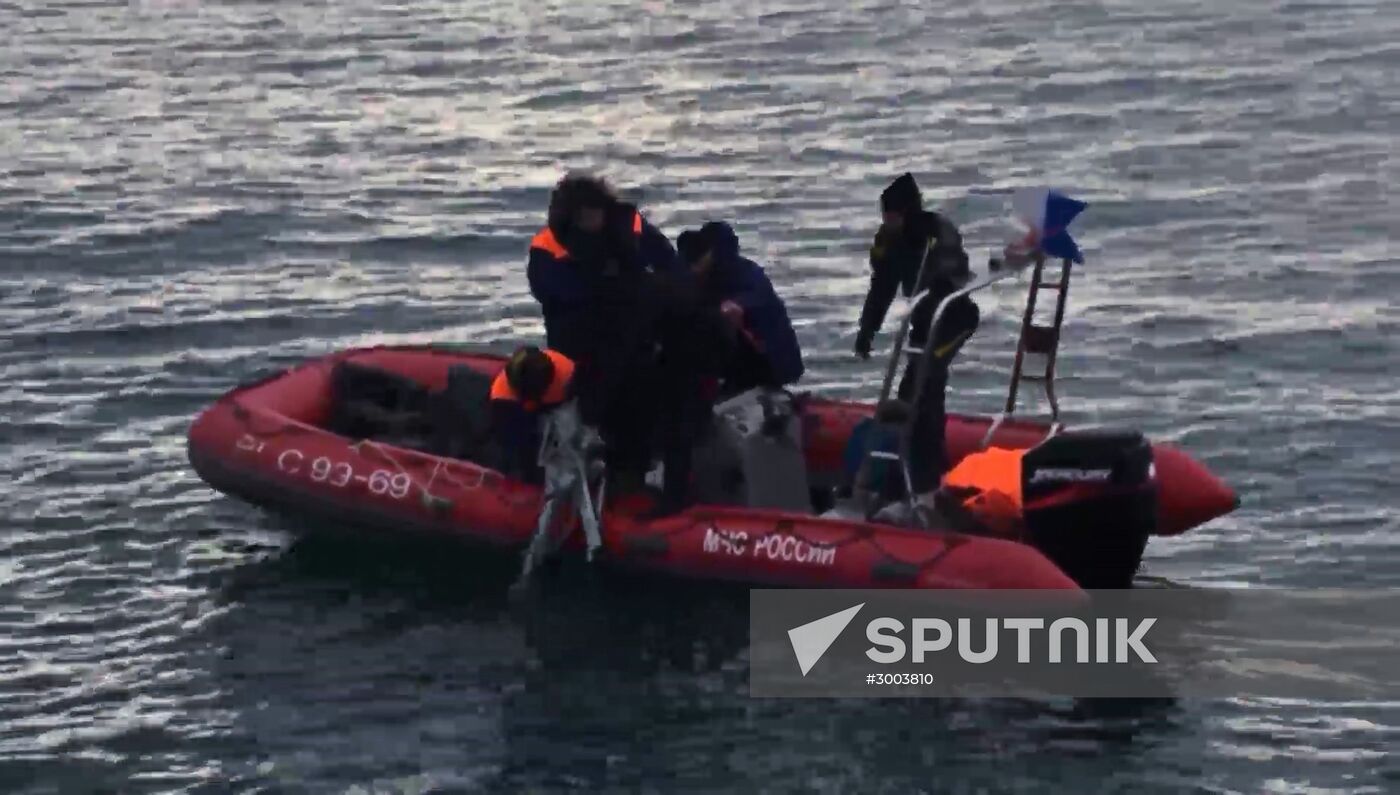 Search continues for bodies of Tu-154 crash victims in Sochi