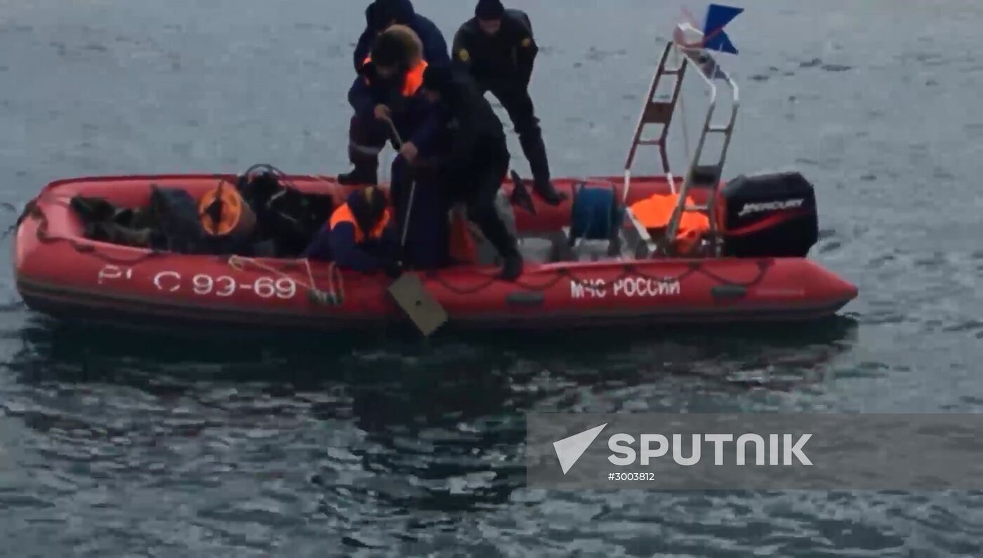 Search continues for bodies of Tu-154 crash victims in Sochi