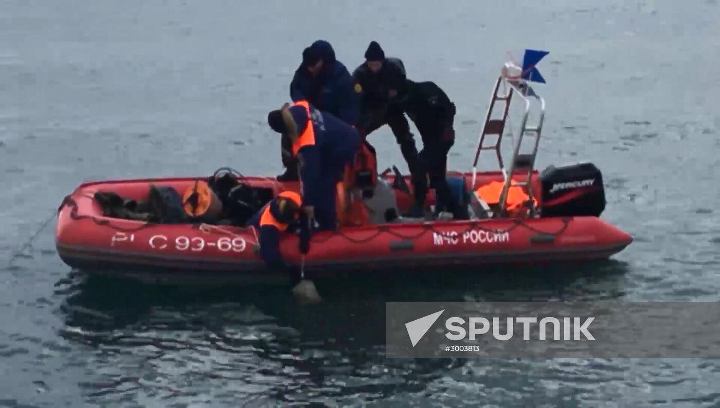 Search continues for bodies of Tu-154 crash victims in Sochi