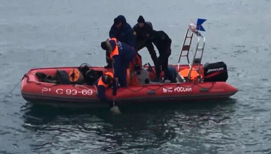 Search continues for bodies of Tu-154 crash victims in Sochi