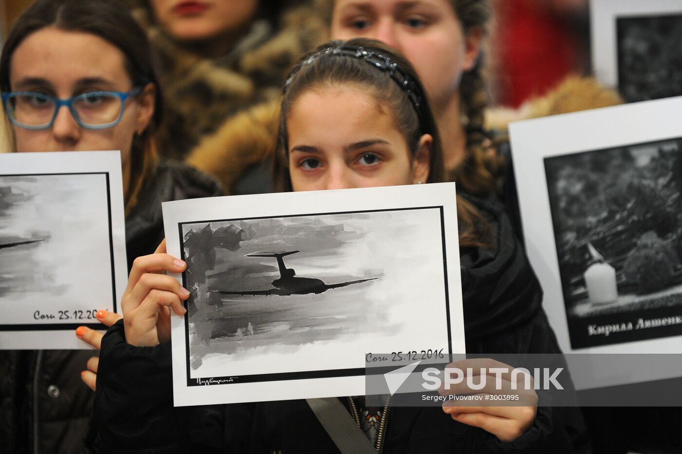 Vigil in Rostov-on-Don for Tu-154 crash victims