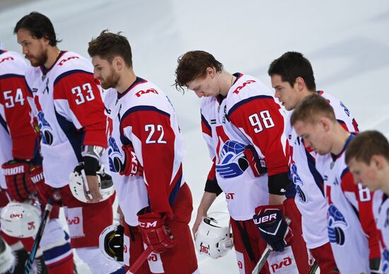 Ice hockey. KHL. CSKA vs. Lokomotiv