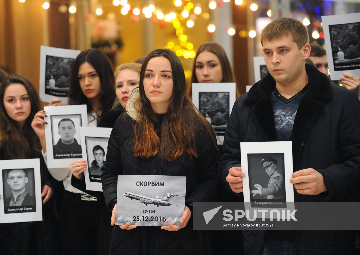 Vigil in Rostov-on-Don for Tu-154 crash victims