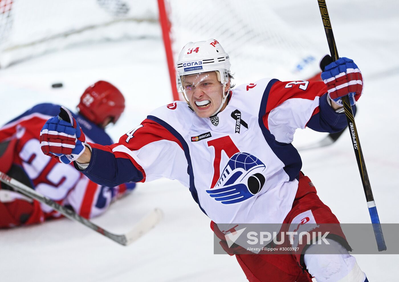 Ice hockey. KHL. CSKA vs. Lokomotiv