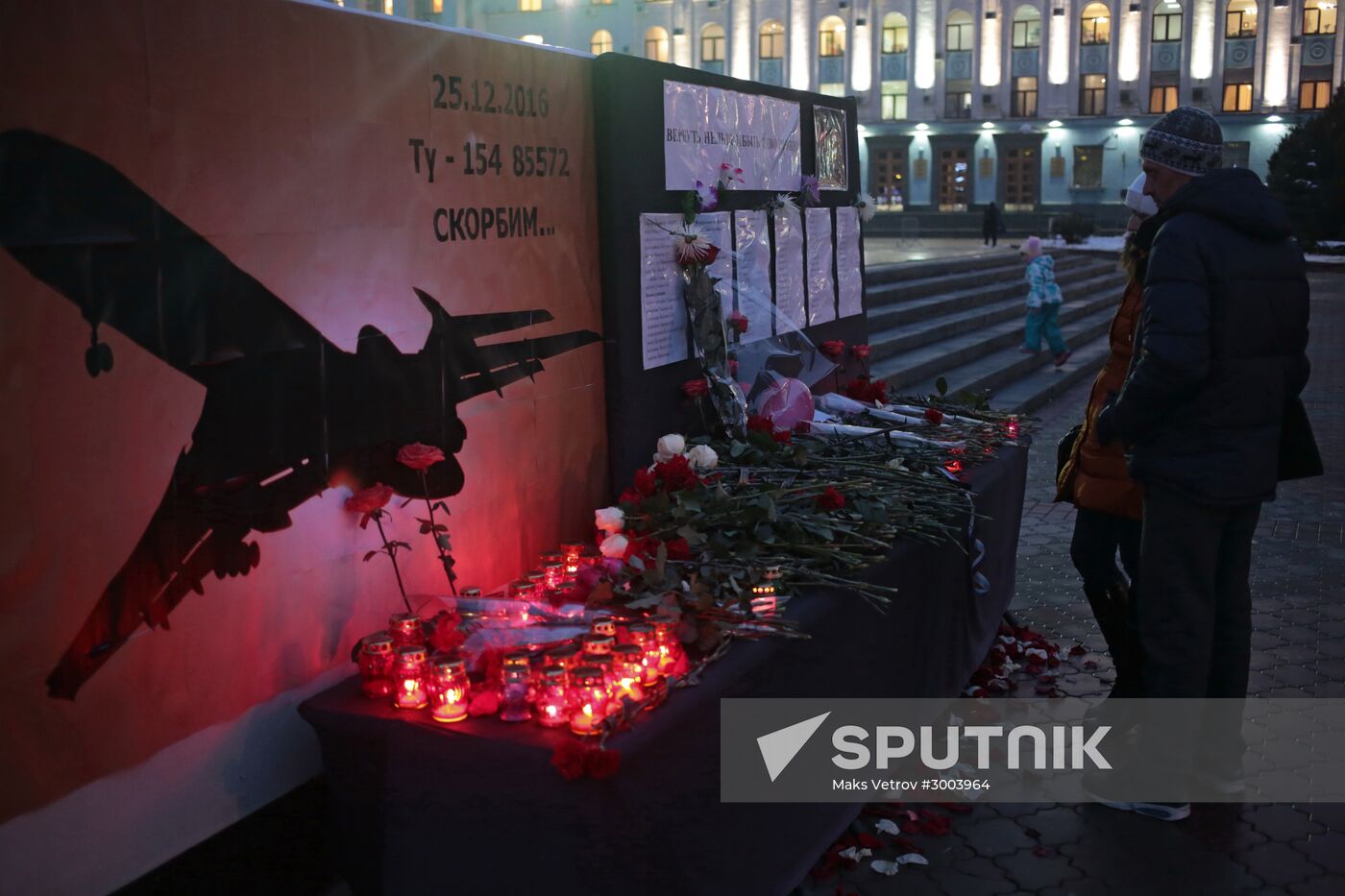 Day of Mourning for Tu-154 crash victims in Russia