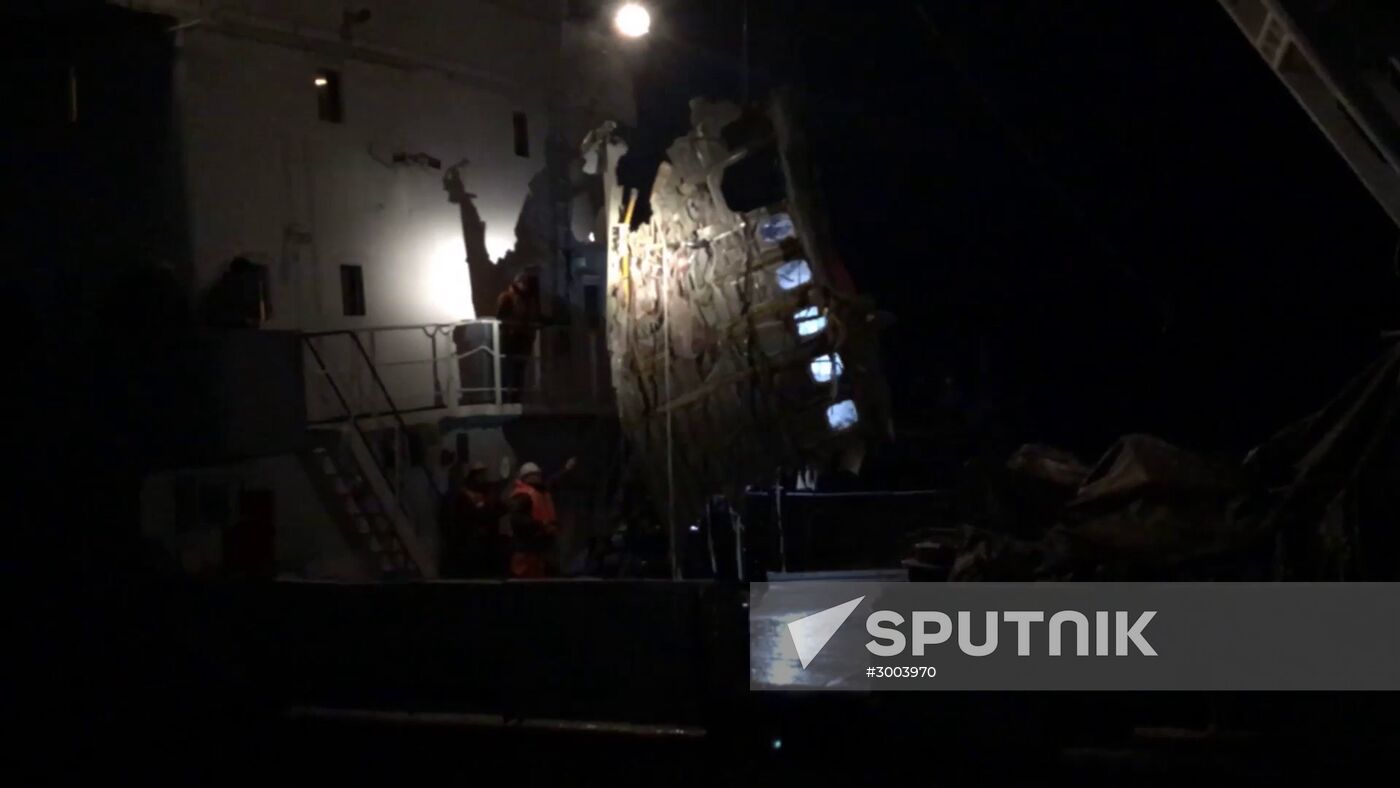 Search operations underway after Tu-154 crash in Black Sea