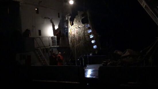 Search operations underway after Tu-154 crash in Black Sea