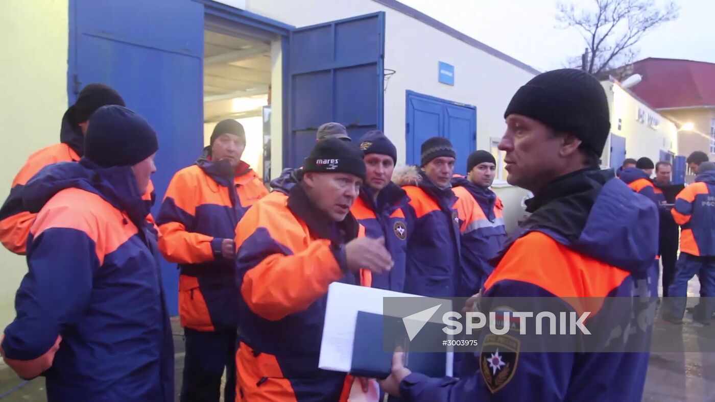 Search operations underway after Tu-154 crash in Black Sea