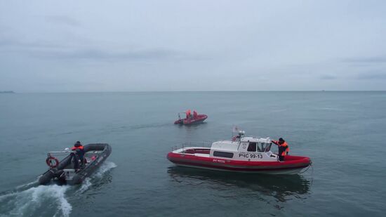 Search operations underway after Tu-154 crash in Black Sea