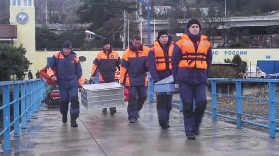 Search operations underway after Tu-154 crash in Black Sea