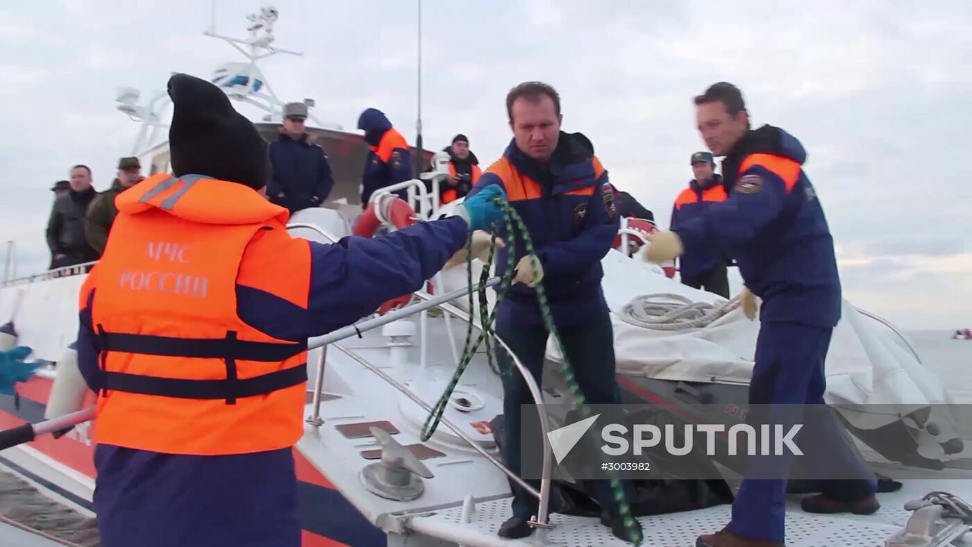 Search operations underway after Tu-154 crash in Black Sea