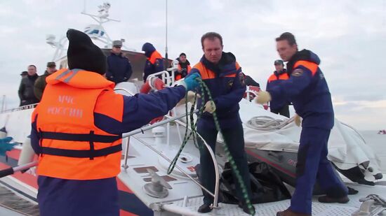 Search operations underway after Tu-154 crash in Black Sea
