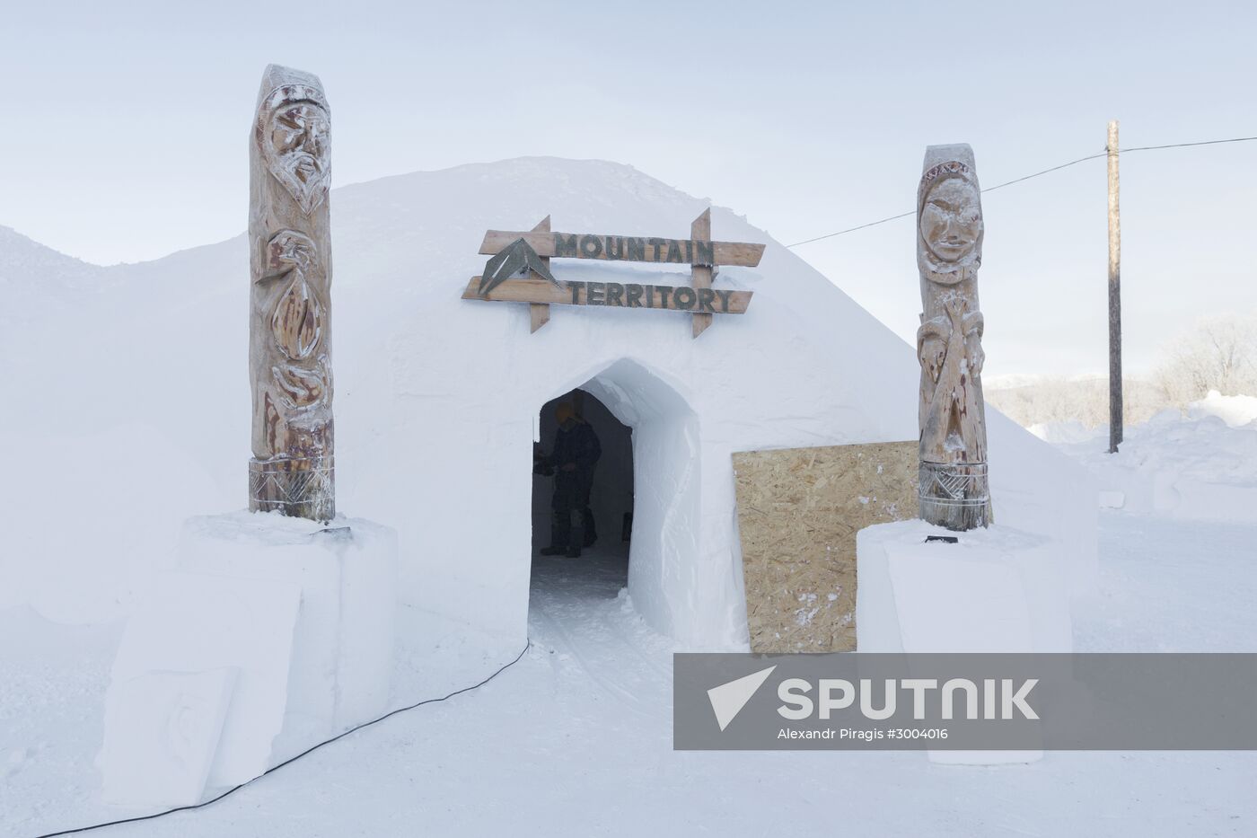 Russia' only igloo hotel unveiled in Kamchatka