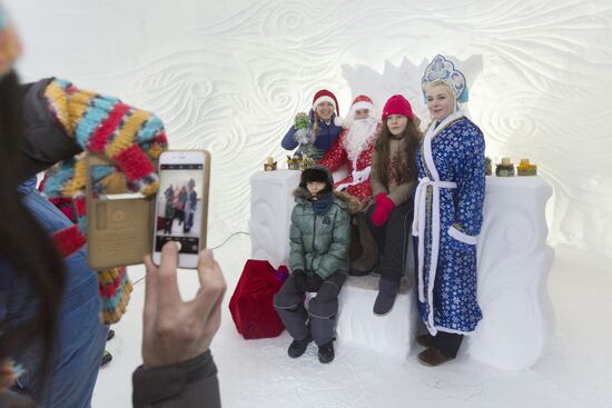 Russia' only igloo hotel unveiled in Kamchatka