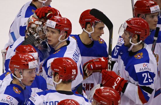 Ice hockey. World Junior Championship. Canada vs. Russia