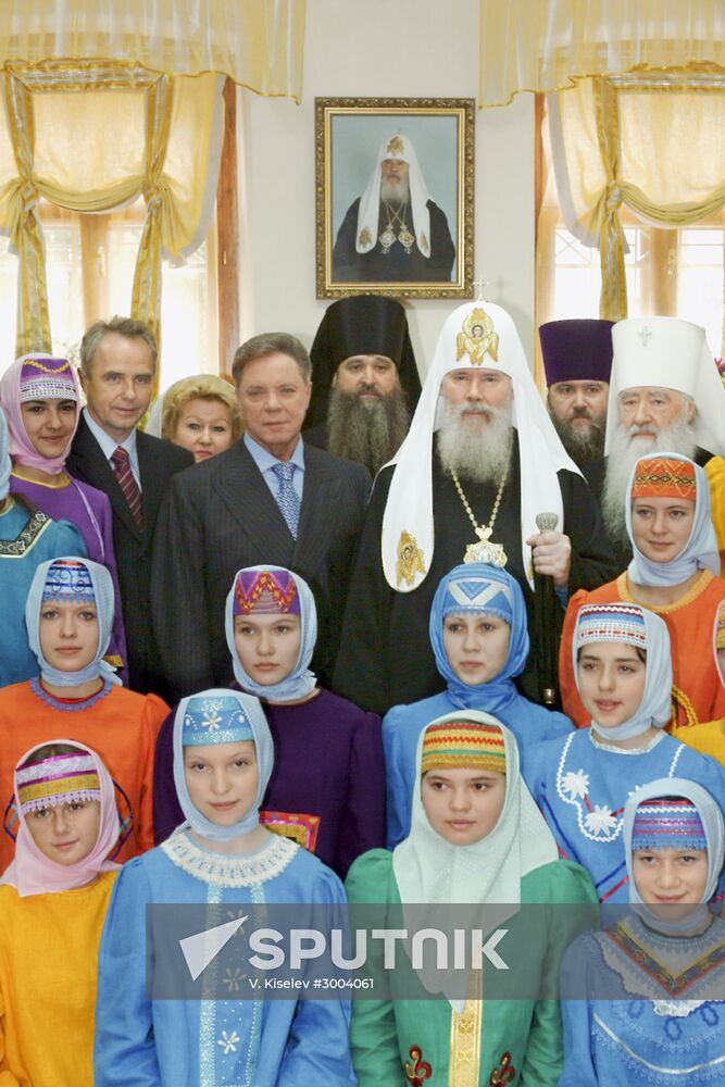 Patriarch of Moscow and All Russia Alexy II in Dmitrov