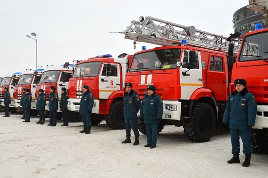 Fire and rescue units in Kazan get new equipment