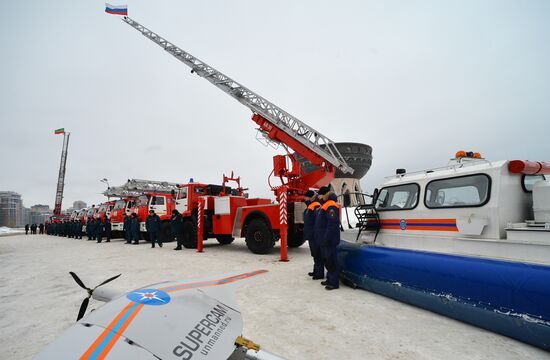 Fire and rescue units in Kazan get new equipment