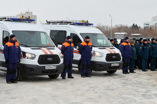 Fire and rescue units in Kazan get new equipment
