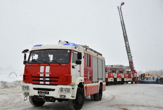 Fire and rescue units in Kazan get new equipment