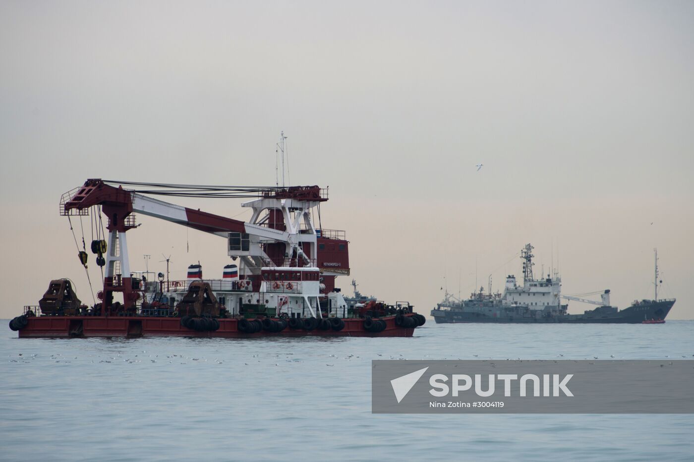 Search operations underway after Tu-154 crash in Black Sea