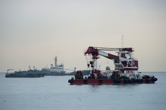 Search operations underway after Tu-154 crash in Black Sea