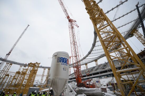 Central Stadium in Yekaterinburg renovated for 2018 FIFA World Cup