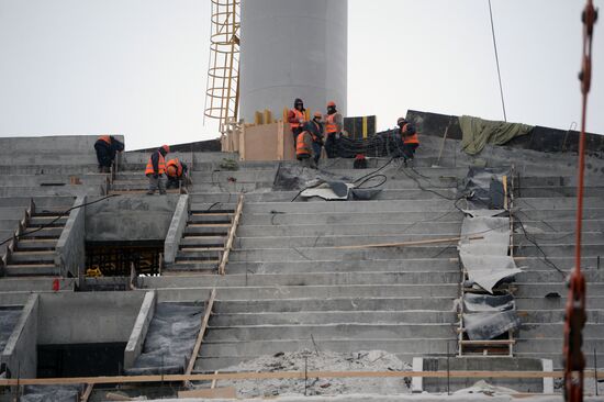 Central Stadium in Yekaterinburg renovated for 2018 FIFA World Cup